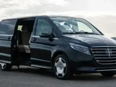 Van Mercedes Classe V Chauffeur VTC aéroport CDG Orly